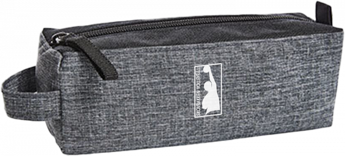 Sportyfied - Sbv Pencil Case - Grey Melange & zwart